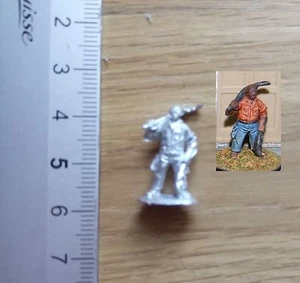 CIVILIAN ZOMBIE HUNTER 4F / REBEL METAL 15MM MINIATUR /ZOMB - Bild 1 von 1