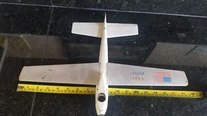 VINTAGE HELLRAZOR McCOY FOX WOODEN/ALUMINUM CONTROL LINE SPEED FLYING AIRPLANE - Imagen 1 de 7