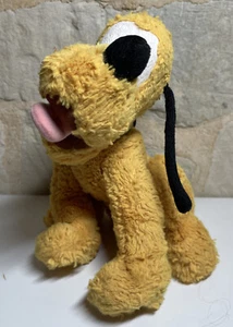 Disney Store Exclusive Pluto Super Soft Plush Cuddly Toy Green Collar 9" - Picture 1 of 2