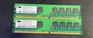 🔥🔥proMos 1GB (2 x 512MB) 1Rx8 PC2-5300 -55-12D0 DDR2-667MHz-CL5 - Picture 1 of 3