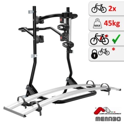 Porte-Vélos sur Hayon pour Citroen C3 Picasso Mk2 2008-2017 2 Vélos Électriques - Photo 1/4