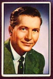 1953 Bowman NBC TV Radio Stars of NBC #52 Jeffrey Lynn VG