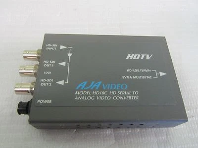 AJA HD10C HDTV Serial Digital to Component Converter, NO POWER SUPPLY - Image 1 of 4
