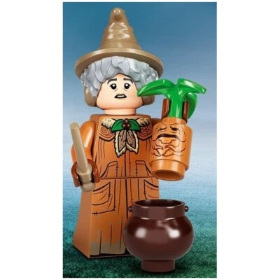 Lego Harry Potter Series 2 Professor Sprout Minifigure & Accessories - Image 1 of 2