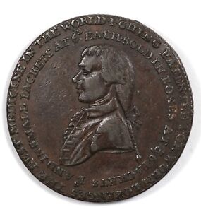 New Listing1790s Gb Middlesex Chings Conder Token Halfpenny