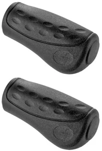 Maniglie bicicletta ergonomiche anatomiche maniglie manubrio bicicletta nero 92 mm - Foto 1 di 2