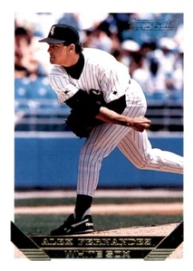 1993 Topps Gold Alex Fernandez Foil MLB Insert PWE White Sox #41 - Picture 1 of 2