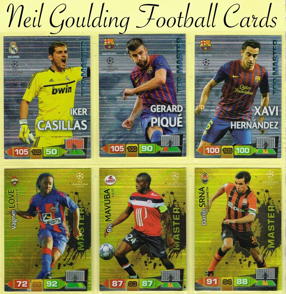 Panini Adrenalyn XL 2011-12 ☆ CHAMPIONS LEAGUE - INSERT ☆ Football Cards - Image 1 of 1