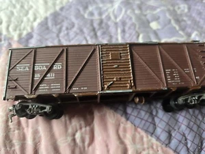 Pre Owned VINTAGE HO GAUGE 1:87 15411 SEABOARD SAL SINGLE DOOR BOX CAR ALL METAL - Picture 1 of 6