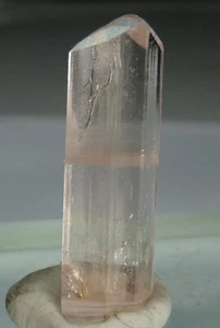 16 CARATS NATURAL SOFT PINK KATLANG MINE TOPAZ CRYSTAL PAKISTAN, (N-142) - Picture 1 of 10