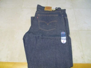 VTG NOS Levis NWT Deadstock 505 Regular Fit Straight Leg 46 30 USA Red Tab - Picture 1 of 8