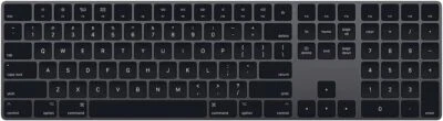Apple Magic Wireless Keyboard with Numeric Keypad (Space Gray) - Image 1 of 3