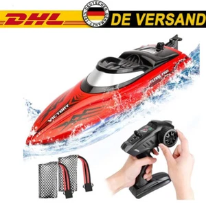 2,4GHz 20 KM/H High Speed RC Boot Ferngesteuertes Rennboot Speedboot Schiff Boat - Bild 1 von 8