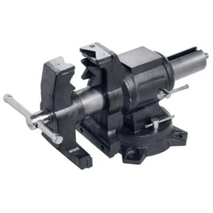 BESSEY Bench Vise Swivel Base Multi-Purpose Rotating Pipe Serrated Steel Jaws - Picture 1 of 1