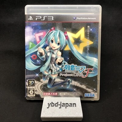 PS3 - Hatsune Miku Project Diva F Sony PlayStation 3 - Japan Japanese Version * - Image 1 of 3