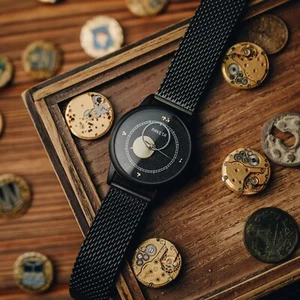 Sehr seltene Herrenuhr Raketa Copernicus 90er Jahre, schwarzes Ziffernblatt, Geschenkidee für Männer - Bild 1 von 5