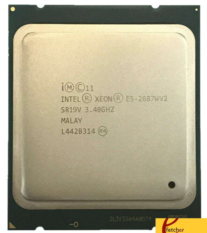 Intel Xeon E5-2687W V2 SR19V 8-Core 3.40GHz 25MB LGA2011 CPU Processor - Image 1 of 1