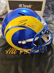 Puka Nacua Signed Helmet Full Size Replica.🔥🔥🔥 - Picture 1 of 6