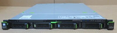 Fujitsu Primergy RX1330 M3 4C E3-1270v6 1.86TB 4Bay Short Depth 1U Rack Server - Image 1 of 3
