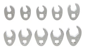 Platinum Tech 10pc METRIC 3/8 drive Flare Nut Crowfoot Wrench Set 10-19MM #99320 - Picture 1 of 2