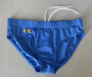 Under Armour Blue Swim Briefs — New w/o Tags — Unisex M — 87% Nylon, 13% Elastic - Picture 1 of 11