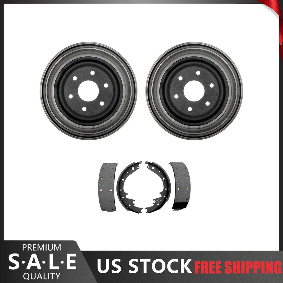 Kit trasero tambores de freno y zapatas de freno para Chevrolet K1500 Suburban 1992-1999 Foto 1 de 4