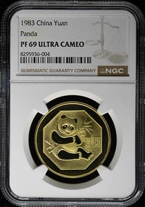 1983 CHINA PANDA YUAN NGC PR69DCAM - Picture 1 of 4