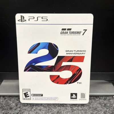 Gran Turismo 7 Edición 25 Aniversario - Disco y Steelbook PS5 - ¡¡CÓDIGOS SIN USAR!!! Foto 1 de 4