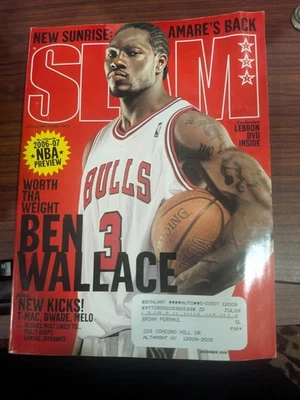 Slam Magazine Chicago Bulls edição #103 dezembro 2006 Lebron DVD - sem pôster - - Imagem 1 de 4