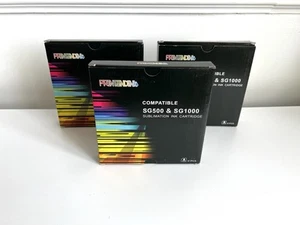 Sawgrass Virtuoso SG500 SG1000 Dye Sublimation Ink Cartridge Heat transfer x3 - Picture 1 of 17