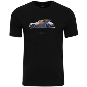 Boss x Porsche Herren T-shirt Schwarz Größe 2XL - Bild 1 von 7