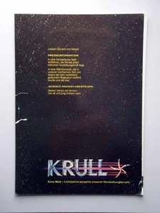 Krull - Liam Neeson - Ken Marshall - Lysette Anthony - Presseheft - Picture 1 of 1