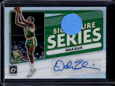 Donruss Optic Dale Ellis Signature Series Holo Auto 2020-21 #SS-DEL Supersonics Foto 1 de 2