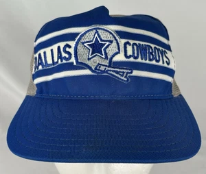 De colección Rayas Dallas Cowboys Clase Americana Gorra Malla Snapback Sombrero Súper Casco - Imagen 1 de 6