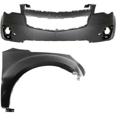 Bumper Cover Kit For 2010-2015 Chevrolet Equinox Front Right Foto 1 de 4