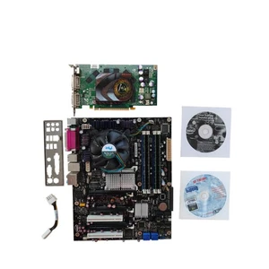 Set Intel D975XBX + Core 2 Quad Q6600 + Nvidia Quadro FX1500 + 4GB DDR2 533MHz + - Picture 1 of 9