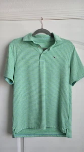 Vineyard Vines Performance Boys Striped Polo Shirt Size XL Whale Worn Once! EUC! - Picture 1 of 5