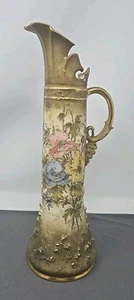 Rs&K Turn Teplitz Amphore Ewer Vase repariert 13", um 1900 - Bild 1 von 21