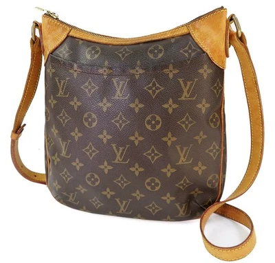 Authentic LOUIS VUITTON Odeon PM Monogram Shoulder Tote Bag Purse #53186 - Image 1 of 4