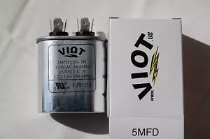Compressor Furnace Blower Motor Start Run Capacitor 5uFD 370V HVAC/R+Workshop - Picture 1 of 1