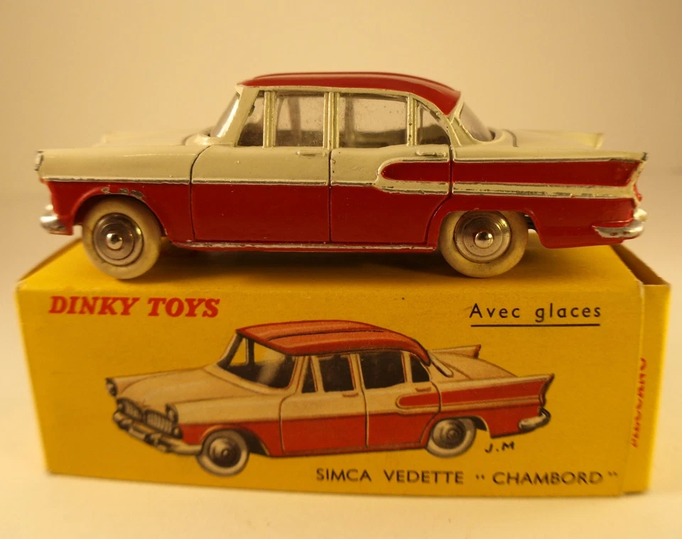 Dinky Toys F Nr. 24 K Simca Vedette Chambord In Der Box - Bild 1 von 1