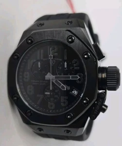 Swiss Legend Men's Trimix Quartz Chronograph Watch Black 44mm - Picture 1 of 5