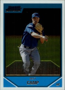 2007 Bowman Chrome Prospects Chicago Cubs Baseball Card #BC114 Matt Camp