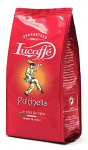 Lucaffé - Pulcinella Espresso Coffee Beans - 1Kg. Bag Imported from Italy - Picture 1 of 4