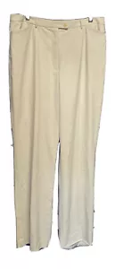 Sigrid Olsen Signature Womens Dress Pants Yellow Tan Tones Sz12 - Picture 1 of 4