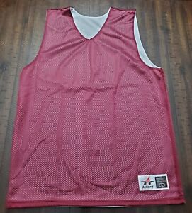 Alleson Athletics Reversible Basketball Jersey Mens Large Maroon/White
