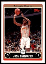 2006-07 Topps Josh Childress Atlanta Hawks #105