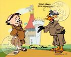 Rare ! Photo dessin animé PORKY PIG & DAFFY DUCK WARNER BROS ANIMATION Chuck Jones
