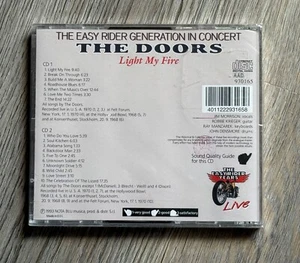 THE DOORS -  2 CD - LIVE IN U.S.A. AND SVEDEN - VERY RARE VG SOUND SEALED OOP - Foto 1 di 2
