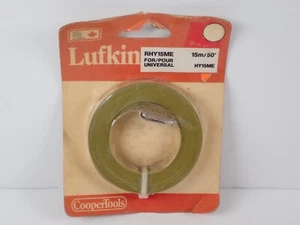 LUFKIN HY15ME Replacement Reel Tape Measure Blade Yellow 3/8" x 50' New NOS - Picture 1 of 6